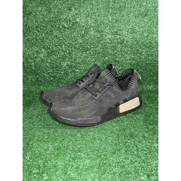 adidas gazelle silver green womens Adidas NMD_R1 Primeknit Men's Shoes Core Black/Cloud White/Aero Green –  Sports Plaza NY